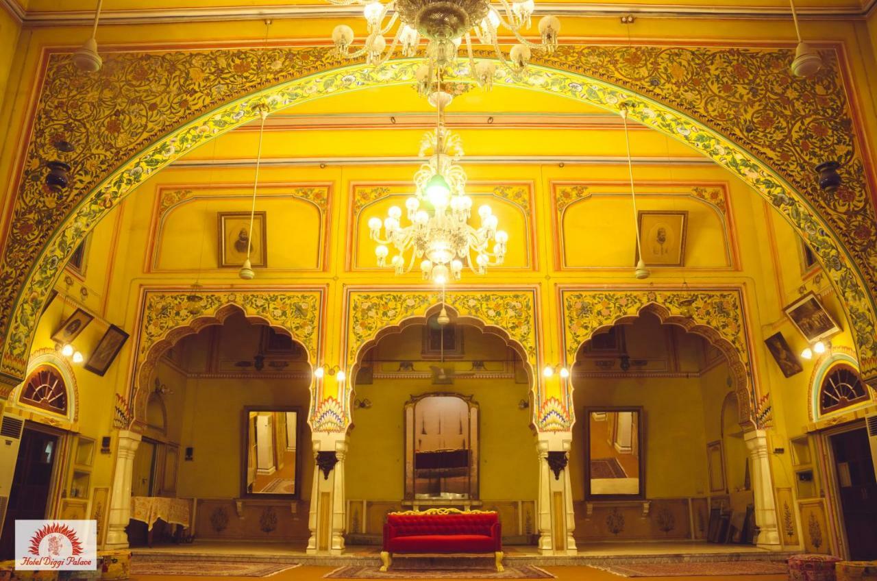 Hotel Diggi Palace Divisione di Jaipur Esterno foto