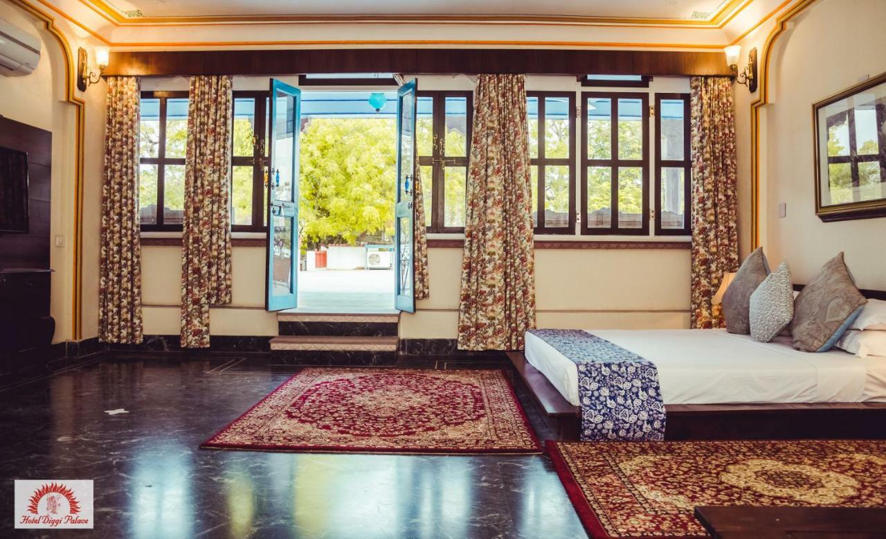 Hotel Diggi Palace Divisione di Jaipur Esterno foto