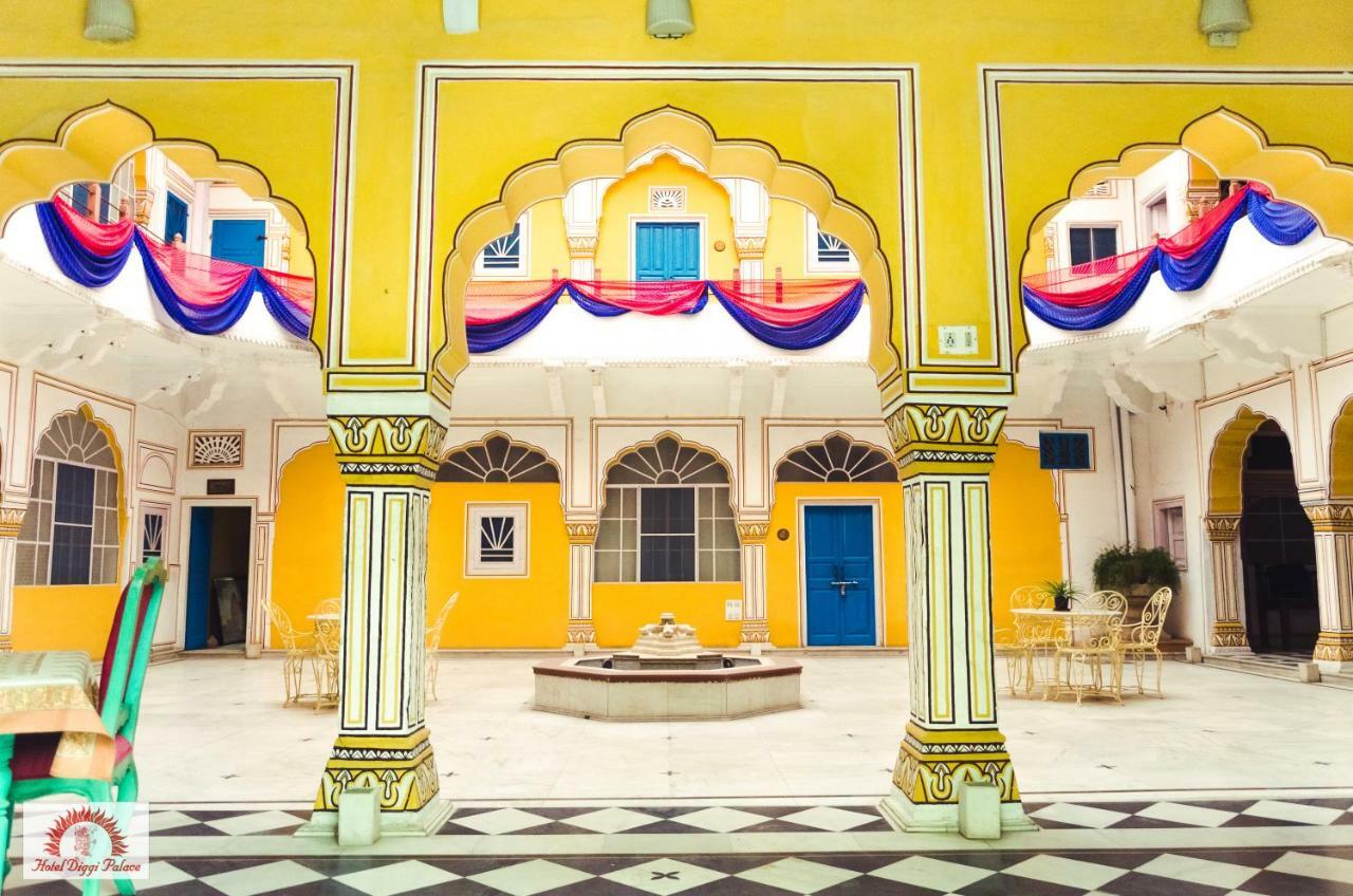 Hotel Diggi Palace Divisione di Jaipur Esterno foto