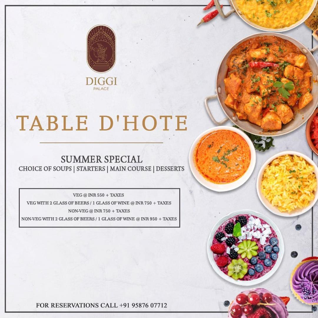 Hotel Diggi Palace Divisione di Jaipur Esterno foto